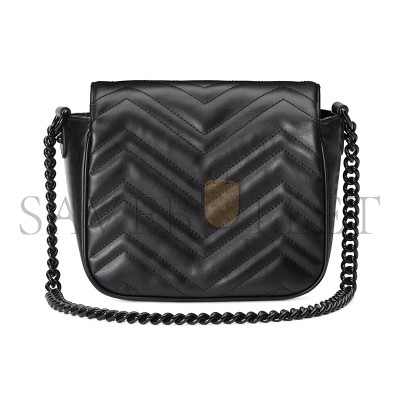 GUCCI GG MARMONT MATELASSÉ SHOULDER BAG 739681 (18*15*8cm)
